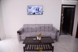 אזור ישיבה ב-Hotel Inn Hyderabad