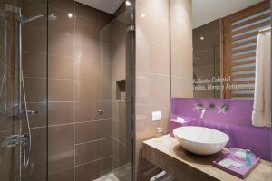 Ένα μπάνιο στο Hotel Bari Bucaramanga