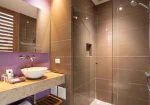 Ένα μπάνιο στο Hotel Bari Bucaramanga