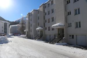 Casa Bünda during the winter