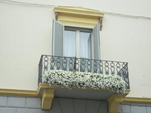 Balkón nebo terasa v ubytování B&B Relais Inn Lucca
