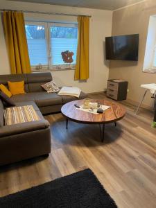 Posezení v ubytování Jahn Apartments + 37 fotografií