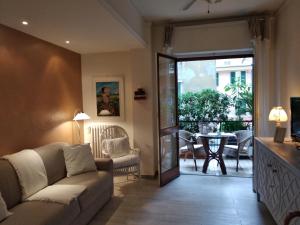 A seating area at La Casetta - Near the sea & free parking