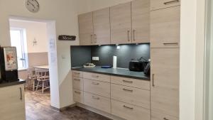 Η κουζίνα ή μικρή κουζίνα στο Pension Likedeeler