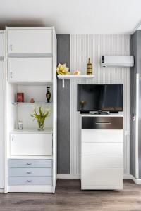 A kitchen or kitchenette at Studio Playa Paraíso