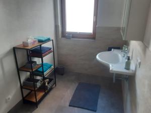Koupelna v ubytování Ferienwohnung Widmann
