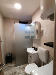 Koupelna v ubytování Apartma Kuhar + 20 fotografií