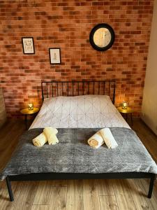 Postel nebo postele na pokoji v ubytování Apartament Railway Station