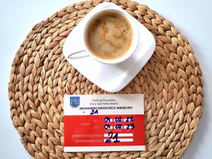 Certyfikat, podpis lub inny dokument wystawiony w obiekcie Przystań 21