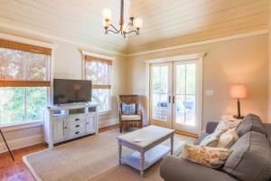 TV a/nebo společenská místnost v ubytování Deja Blue