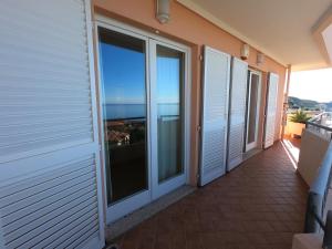 Balkón nebo terasa v ubytování Splendida vista sul mare