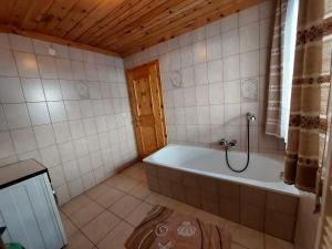 Kúpeľňa v ubytovaní Ferienwohnung Muhlbauer