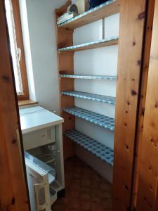 Poschodová posteľ alebo postele v izbe v ubytovaní Ferienwohnung Muhlbauer