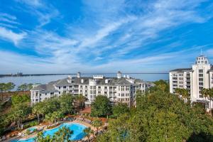 an aerial view of a resort with a pool at Grand Sandestin 2800 in Destin