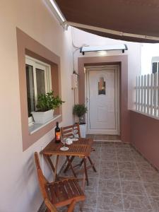Balkón nebo terasa v ubytování FANES HOUSE