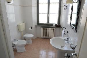 Koupelna v ubytování Villa Chiara Hotel