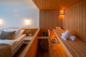 Postel nebo postele na pokoji v ubytování Hotel Waldegg - Adults only