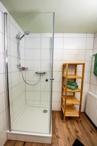 Koupelna v ubytování Rainerhof