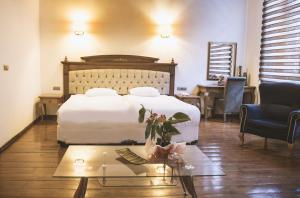 A seating area at Thrace Konak Hotel & SPA
