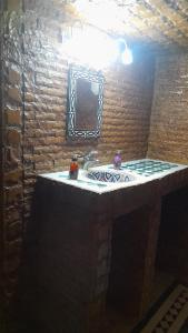 Koupelna v ubytování Riad amal