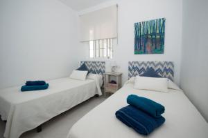 Postel nebo postele na pokoji v ubytování Apartamento con Vistas al mar