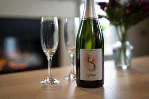 Nápoje v ubytování Sandpiper - Luxury Lodge, Close to Beach, Pet Friendly