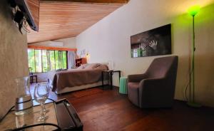 Zona d'estar a Guest House & Art Gallery