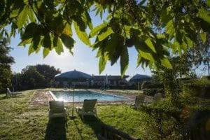 Bazén v ubytování Agriturismo Poggio ai Legni nebo v jeho okolí