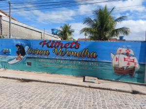 Certifikát, hodnocení, plakát nebo jiný dokument vystavený v ubytování Kitnets Coroa vermelha Coroa + 1 fotografie