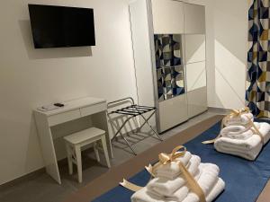 A television and/or entertainment centre at B&B m’ama non m’ama