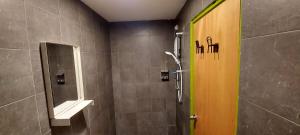 Koupelna v ubytování Olive Bedz Hotel