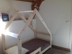 Postel nebo postele na pokoji v ubytování Mon petit Paradis