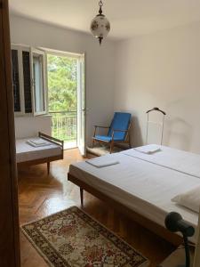 Postel nebo postele na pokoji v ubytování Vila Darinka