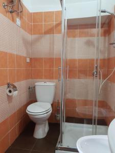 Kúpeľňa v ubytovaní ortigia adriana suite