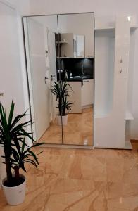 Kuchyňa alebo kuchynka v ubytovaní Nobless Apartments Holedná Brno