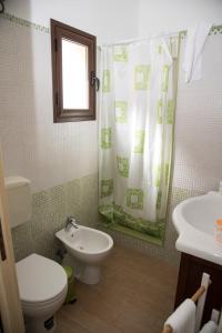 Kylpyhuone majoituspaikassa La Lanterna Di BaChi