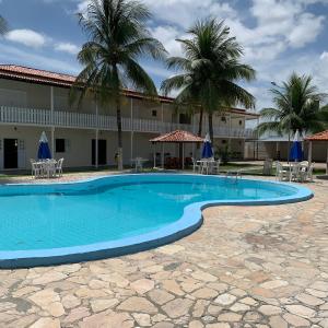 Bazén v ubytování CALDAS PALACE HOTEL JORRO nebo v jeho okolí
