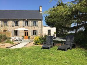 Giardino di Gîte Est de la pointe d'Agon 4 convives