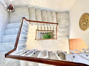 Posteľ alebo postele v izbe v ubytovaní Hotel Castello Miramare