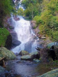 Paesaggio naturale nelle vicinanze del campeggio