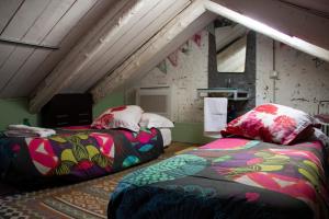Cama o camas de una habitación en Scala Mata