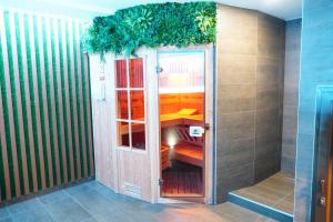 Postel nebo postele na pokoji v ubytování Hotel & Spa Meydan