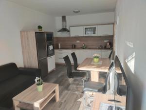 Kuchyňa alebo kuchynka v ubytovaní Apartmán Karolína