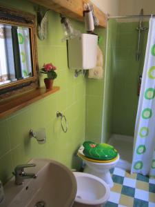 Koupelna v ubytování B&B Casa Dei Mille + 24 fotografií