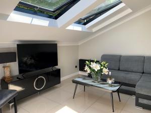 Posezení v ubytování Holiday Home near Wollin National Park