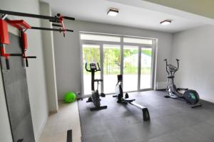 The fitness center and/or fitness facilities at Studios, Mielno