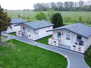 arial view of a row of houses at holiday home -, - in Ustronie Morskie