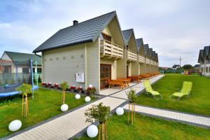 Vonkajšia záhrada v ubytovaní Resort in Grzybowo near the Baltic Sea