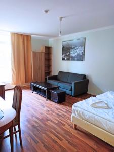 Posezení v ubytování Puschkin Rooms