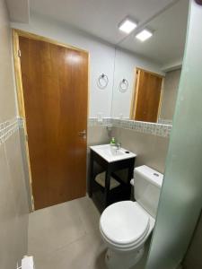 Ванная комната в Alakalufes Estudio - Departamento completo en Ushuaia